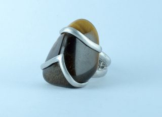 Anello occhio di tigre